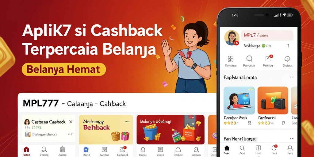 Antarmuka MPL777 yang menarik dan fungsional untuk cashback.