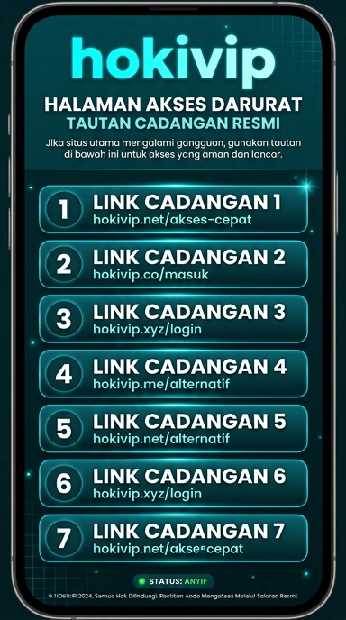 Tampilan link alternatif hokivip